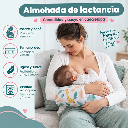 Cojín de brazo para lactancia sin tensión